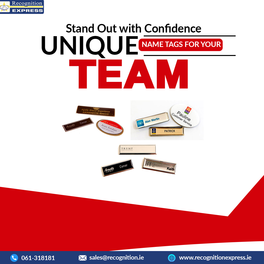 Image for Stand Out with Confidence: Unique Name Tags for Your Team with ID of: 6218511