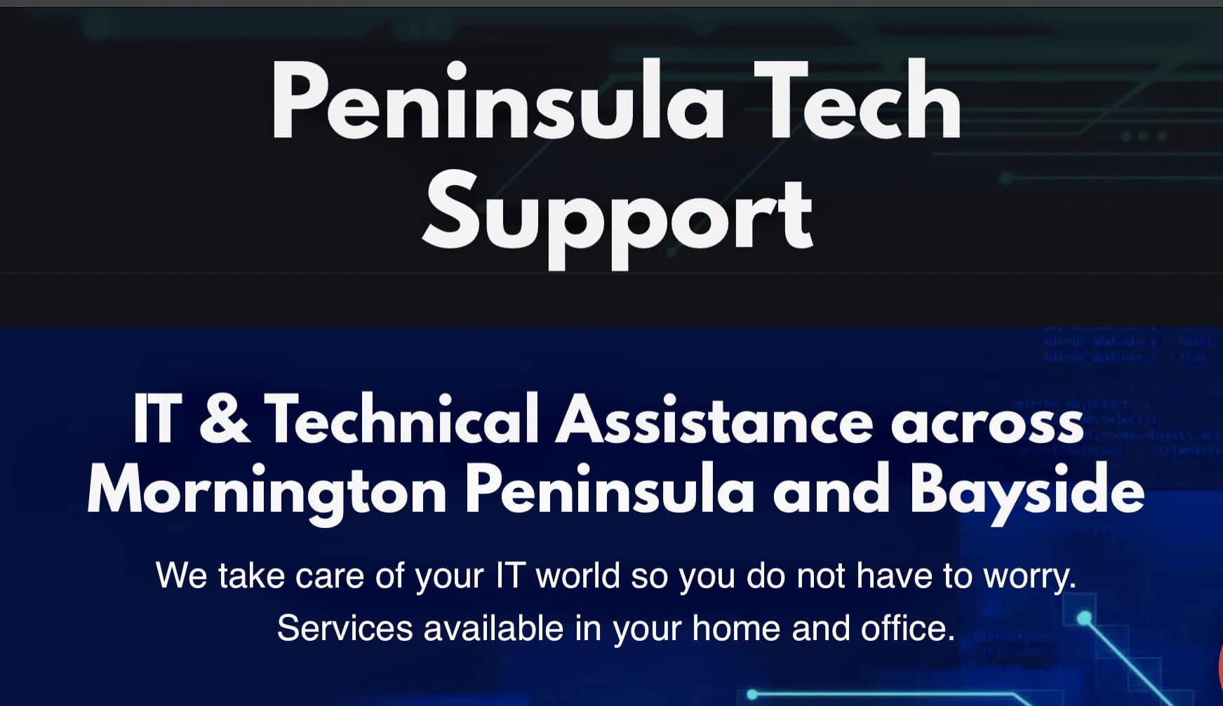 Image for Peninsula Tech Support with ID of: 6220800