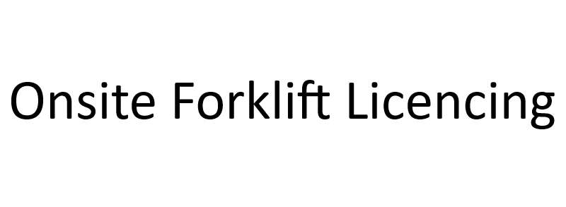 Image for Onsite Forklift Licencing with ID of: 6229211