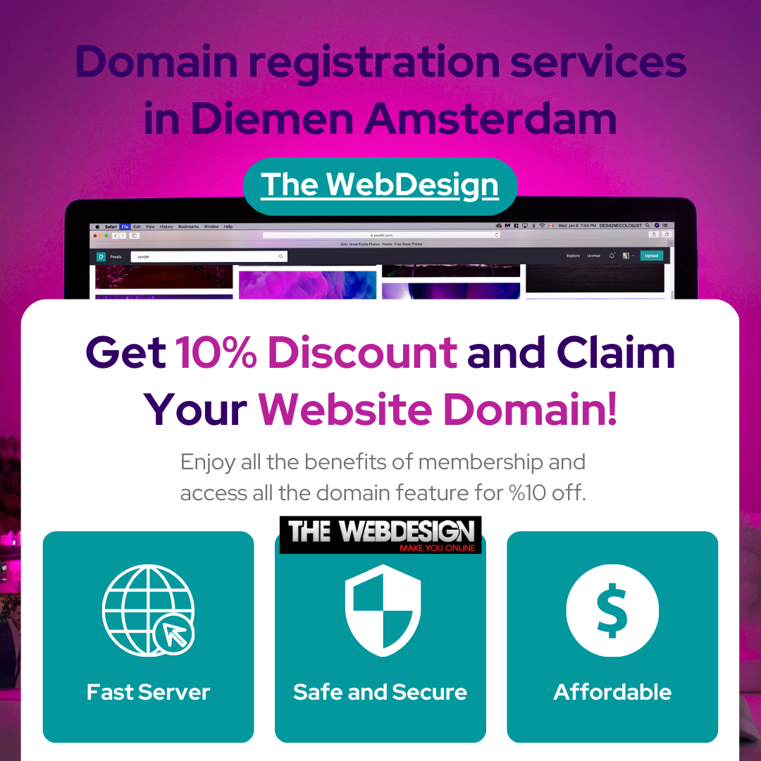 Image for The Webdesign Expands Domain Registration and Web Hosting Services in Diemen, Amsterdam with ID of: 6238532