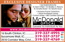 Image for McDonald Optical Clinton with ID of: 624697