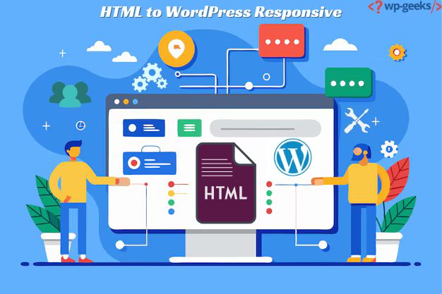 Image for How to Convert HTML to WordPress Responsive Design with ID of: 6253938