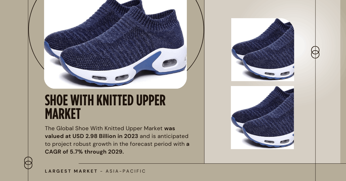 Image for Shoe With Knitted Upper Market Analysis {2029}: Share, Growth, & Key Players with ID of: 6281330