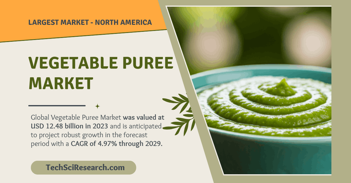 Image for Vegetable Puree Market: Share Analysis, Key Players, and Growth Forecast to {2029} with ID of: 6311790