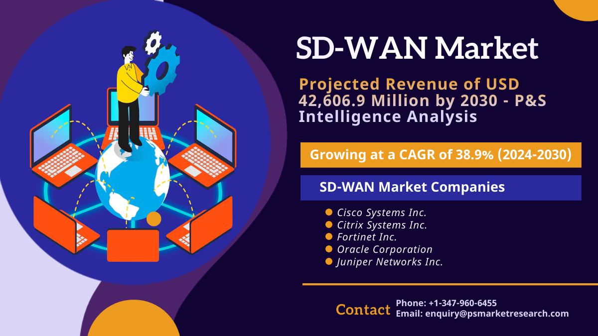 Image for Software-Defined Wide Area Network Market Growth and Forecast Report, 2030 with ID of: 6337605