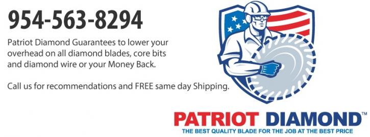 Image for Patriot Diamond Blade with ID of: 635844