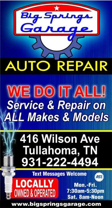 Image for Big Springs Garage with ID of: 3735883