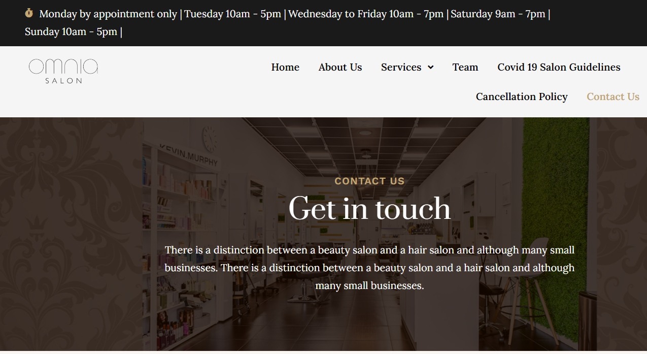 Image for Omnia Salon with ID of: 5611934