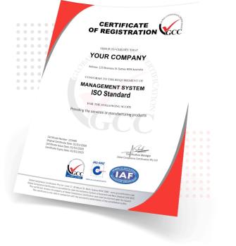 Image for Global Compliance Certification (GCC) with ID of: 5835709