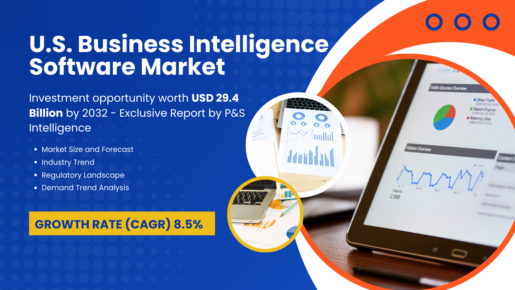 Image for U.S. Business Intelligence Software Market Share and Forecast Report, 2032 with ID of: 6551824