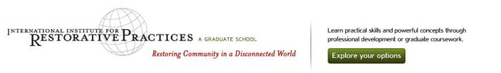 Image for International Institute for Restorative Practices with ID of: 659289