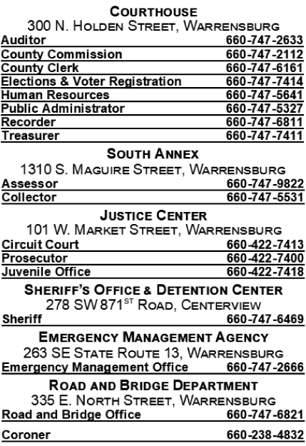 Image for Johnson County, Missouri Courthouse with ID of: 6064616