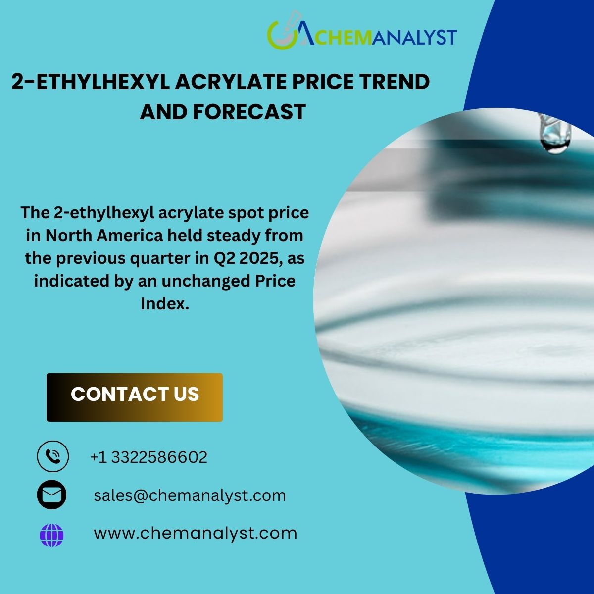 Image for 2-Ethylhexyl Acrylate Prices Index, Trend, Chart, News, Demand & Forecast with ID of: 6691480
