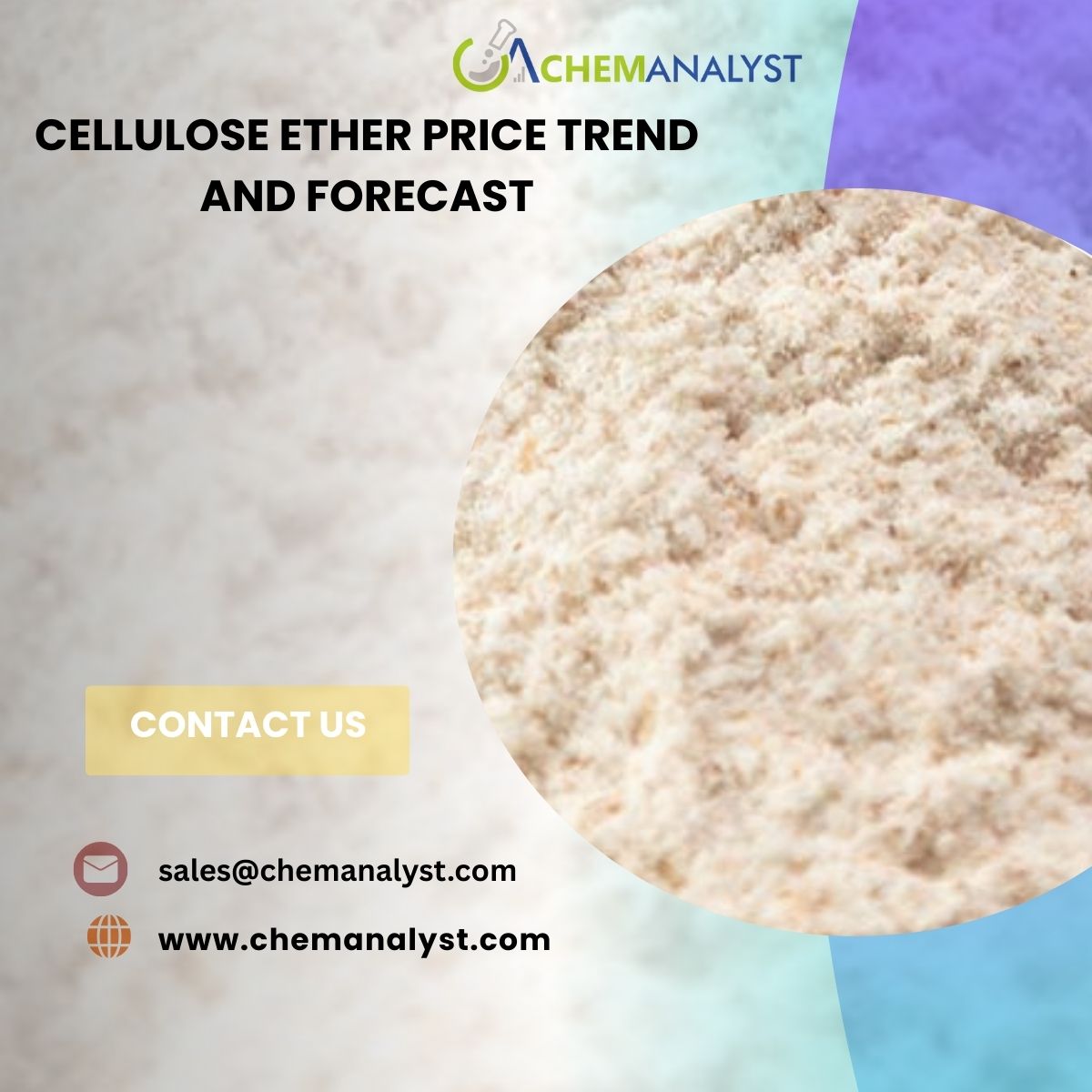 Image for Cellulose Ether Price Index, Trend, Chart, News, Demand & Forecast with ID of: 6695315