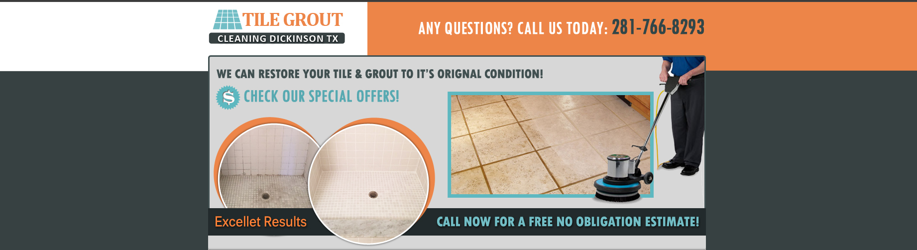 Image for Tile Grout Cleaning Dickinson TX with ID of: 6160574