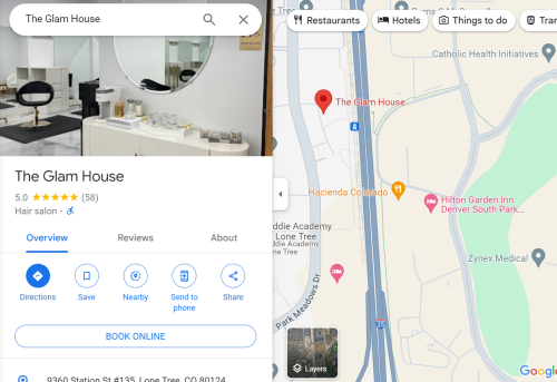 Image for The Glam House with ID of: 6181936