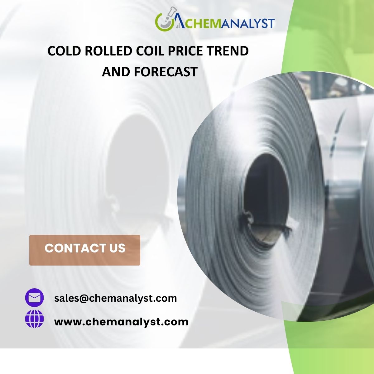 Image for Cold Rolled Coil Price Index, Trend, Chart, News, Monitor and Forecast with ID of: 6705678