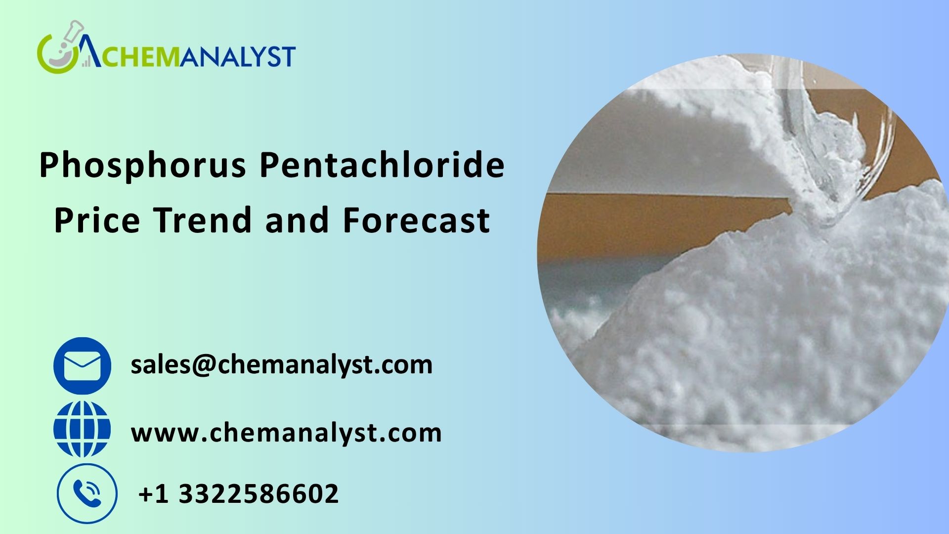 Image for Phosphorus Pentachloride Price Index and Chart: Market News and Trend Analysis with ID of: 6726384