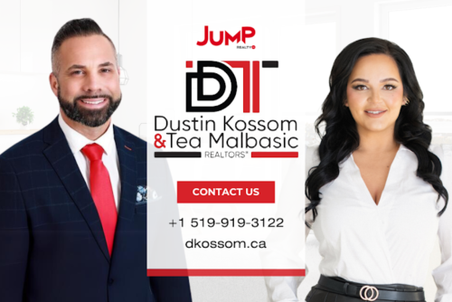 Image for Dustin Kossom & Tea Malbasic: Jump Realty Leamington: Real Estate Agent with ID of: 6268453