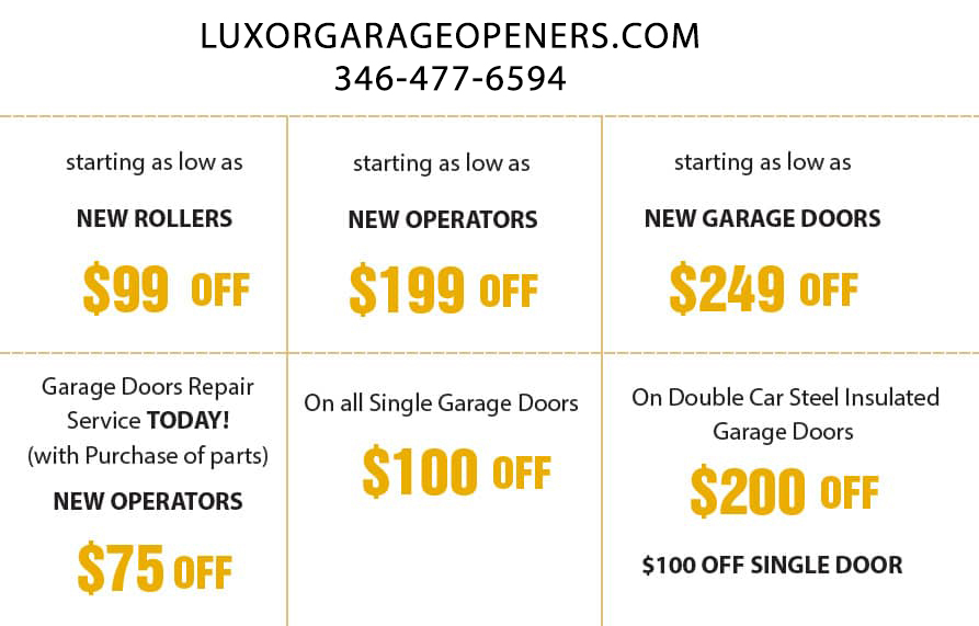 Image for Luxor Garage Openers with ID of: 6730219