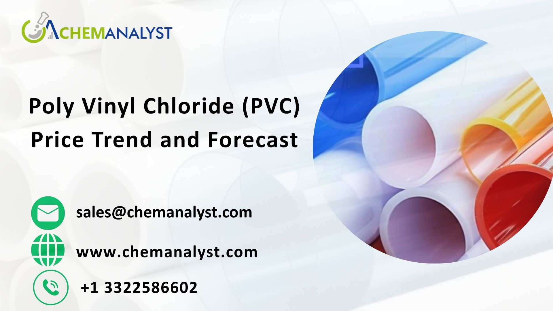 Image for Poly Vinyl Chloride (PVC) Price Chart, Trend, Index, News, Demand, and Forecast with ID of: 6732362