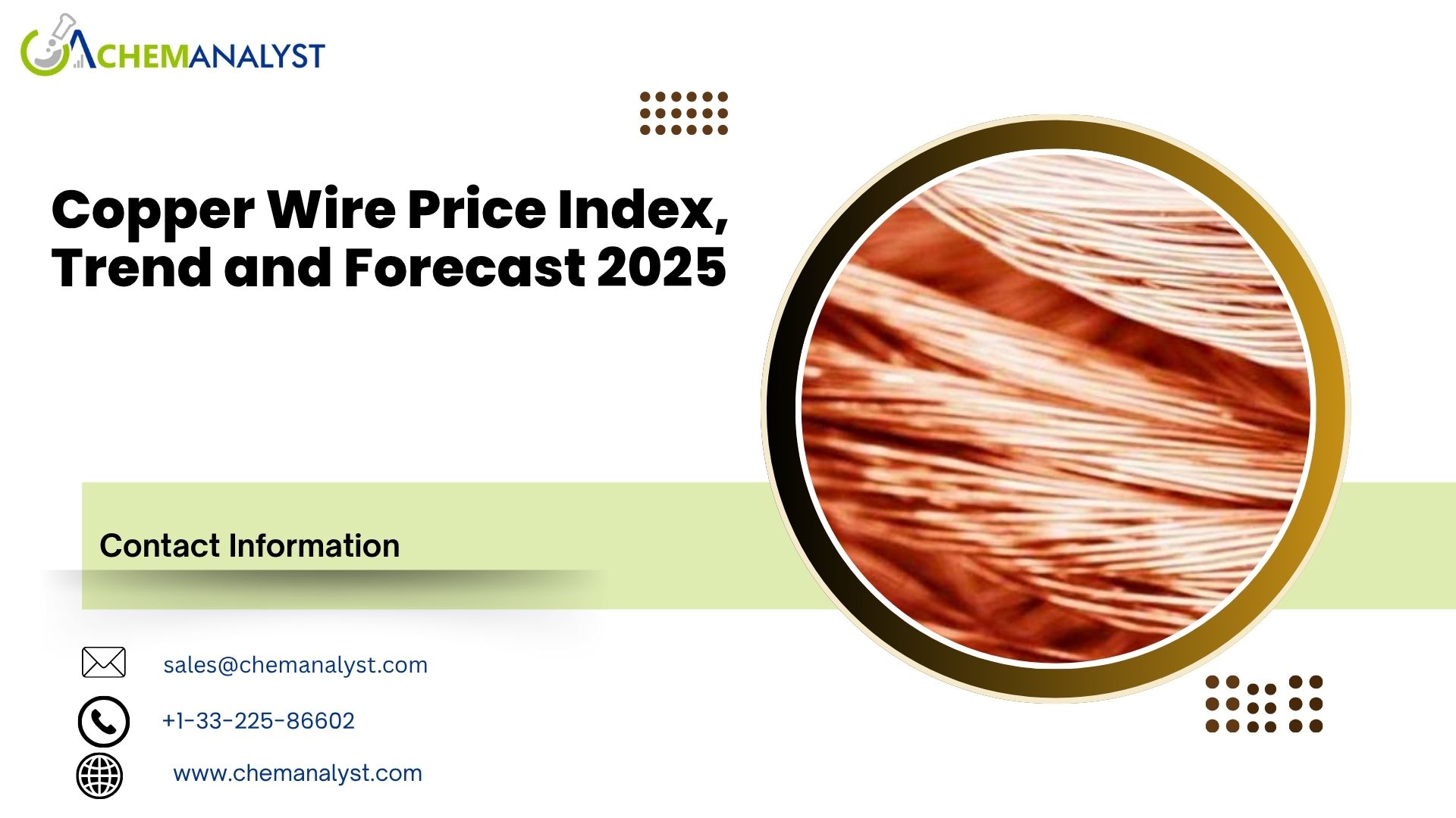 Image for Copper Wire Price Index: Recent Quarterly Update & Market Analysis with ID of: 6751681
