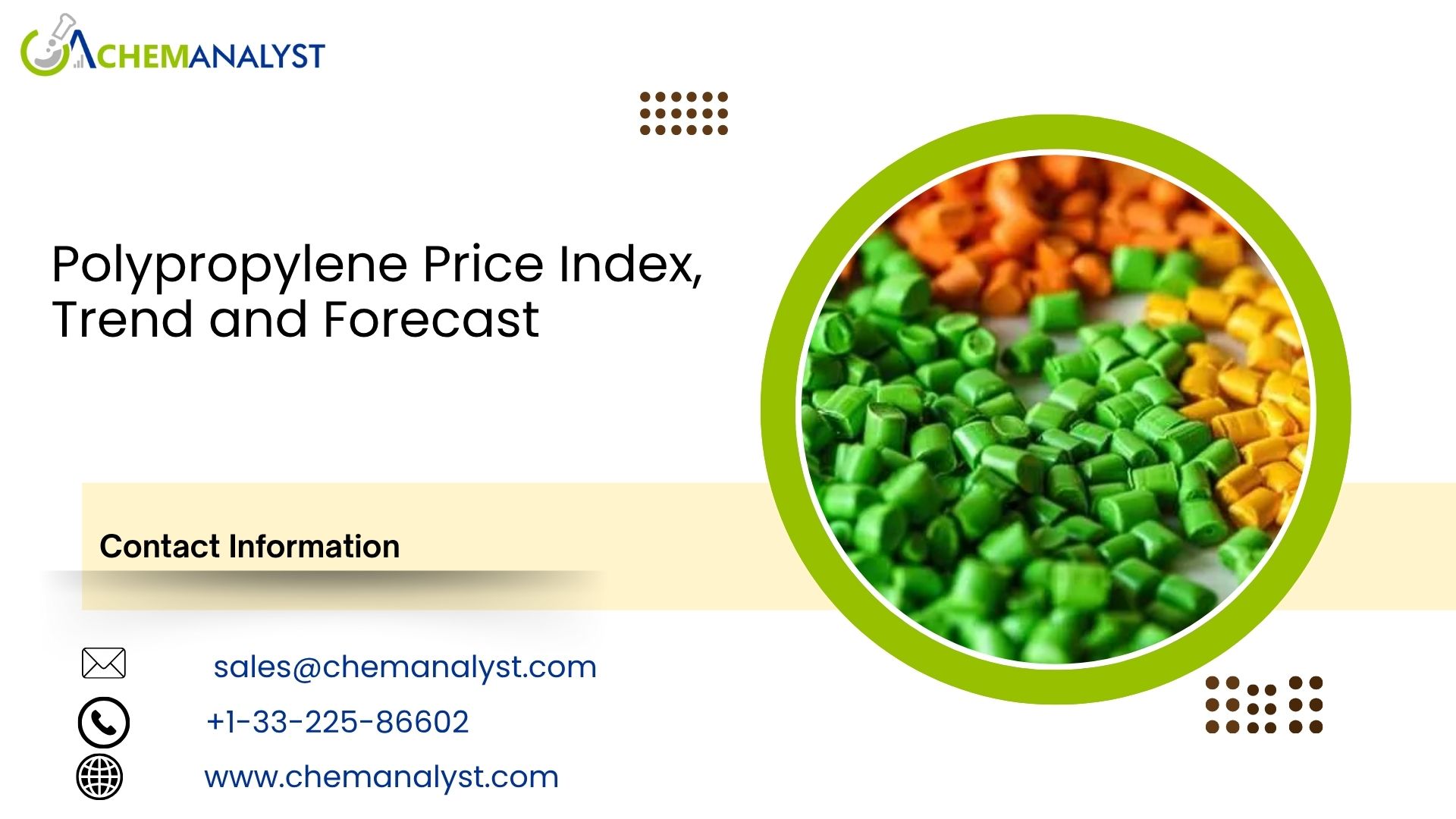Image for Polypropylene Price Index: Recent Quarterly Update & Market Analysis with ID of: 6753619