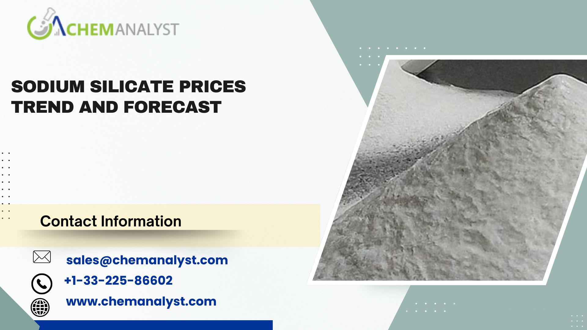 Image for Sodium Silicate Prices, Chart, Index, Trends, Demand and Forecast | Q3 2025 with ID of: 6783354