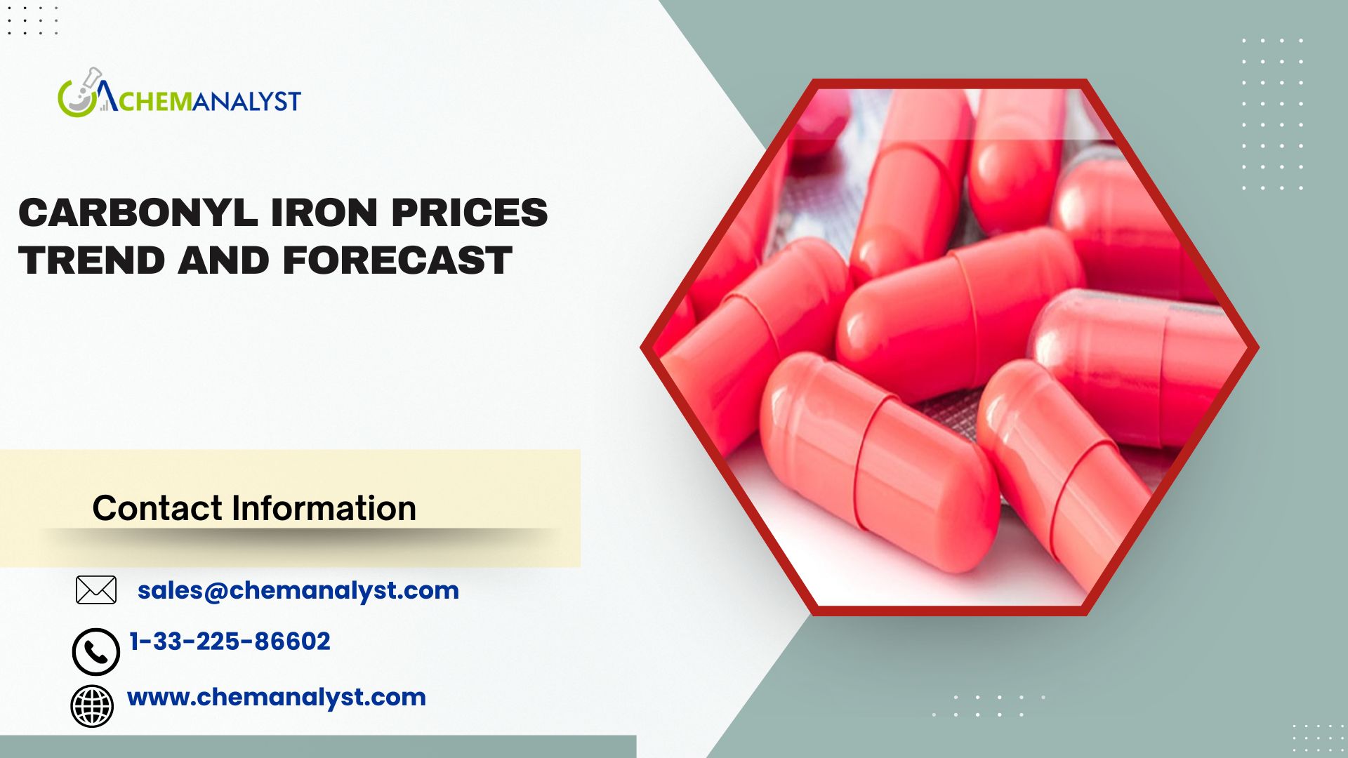 Image for Carbonyl Iron Prices, Chart, Index, Trends, Demand and Forecast | Q3 2025 with ID of: 6789020
