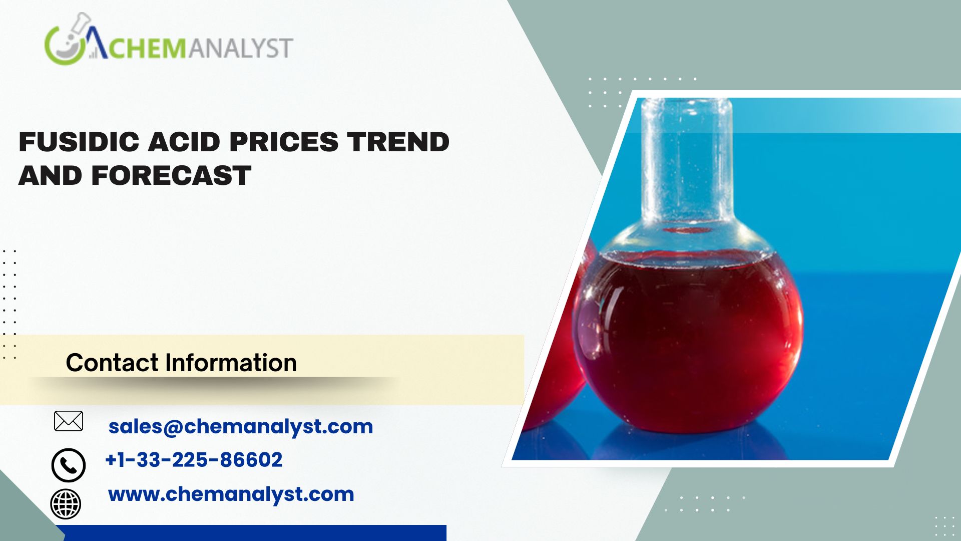 Image for Fusidic Acid  Prices, Chart, Index, Trends, Demand and Forecast | Q3 2025 with ID of: 6789475