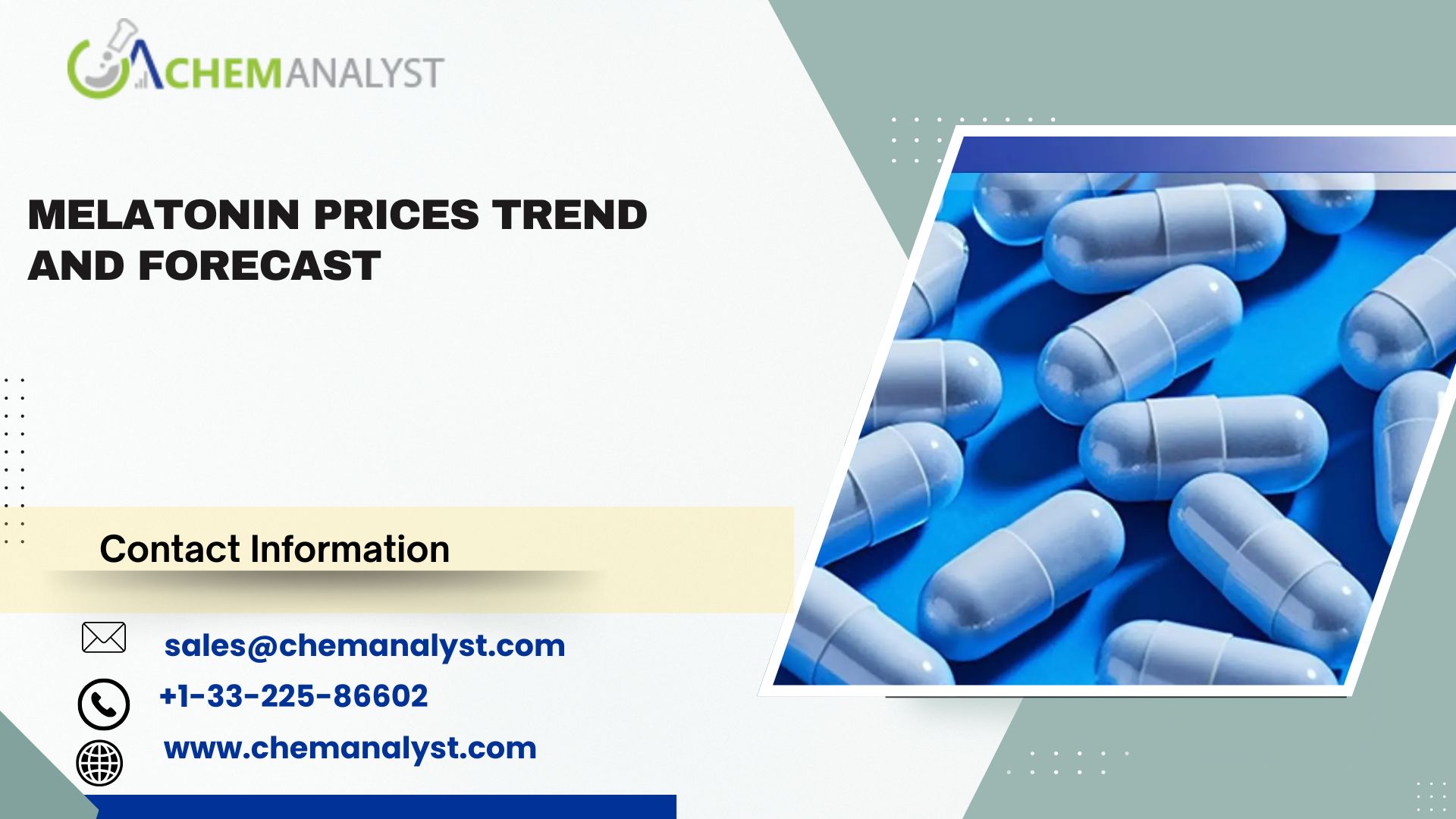Image for Melatonin Prices, Chart, Index, Trends, Demand and Forecast | Q3 2025 with ID of: 6793723