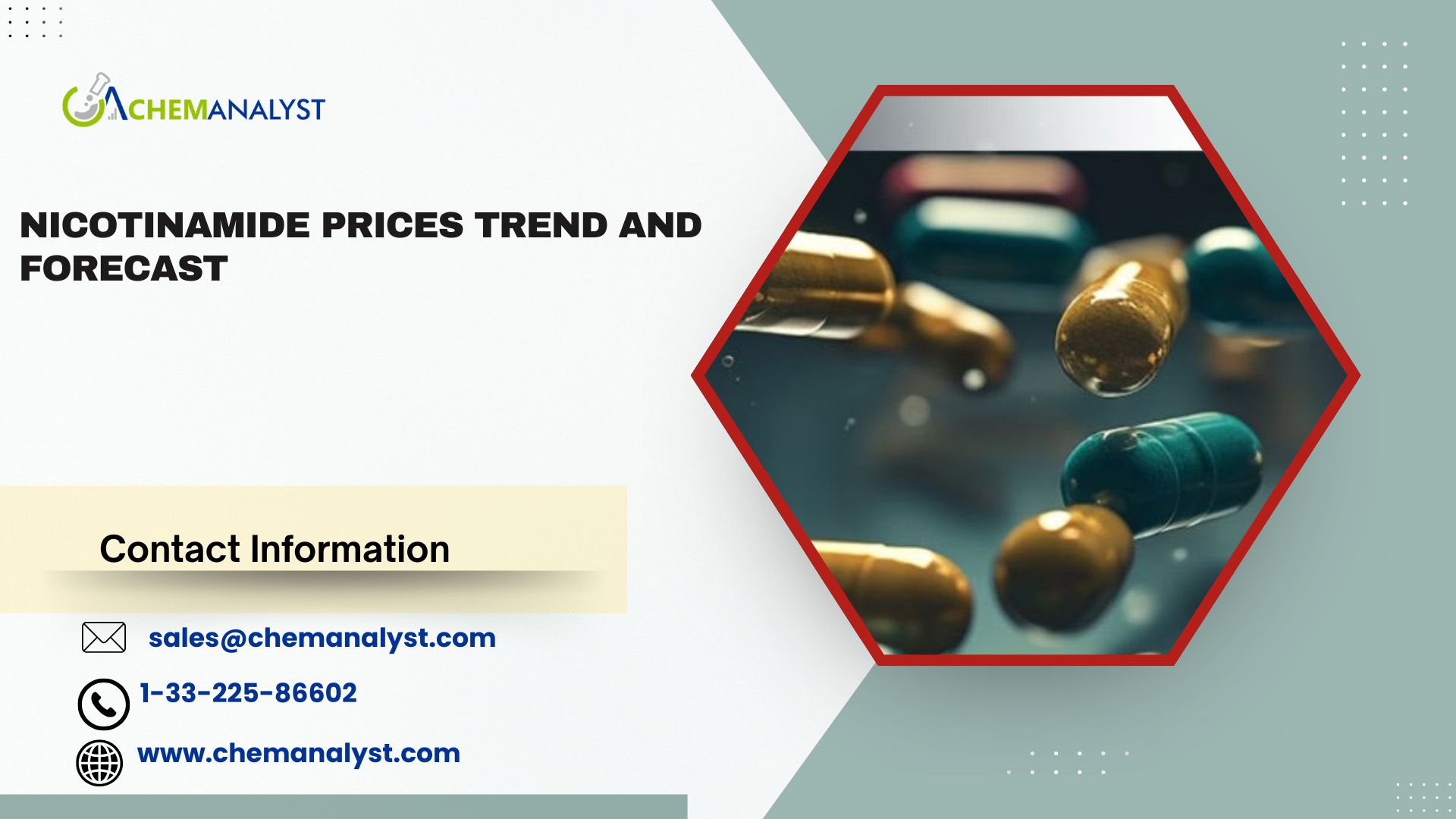 Image for Nicotinamide Prices, Chart, Index, Trends, Demand and Forecast | Q3 2025 with ID of: 6797178