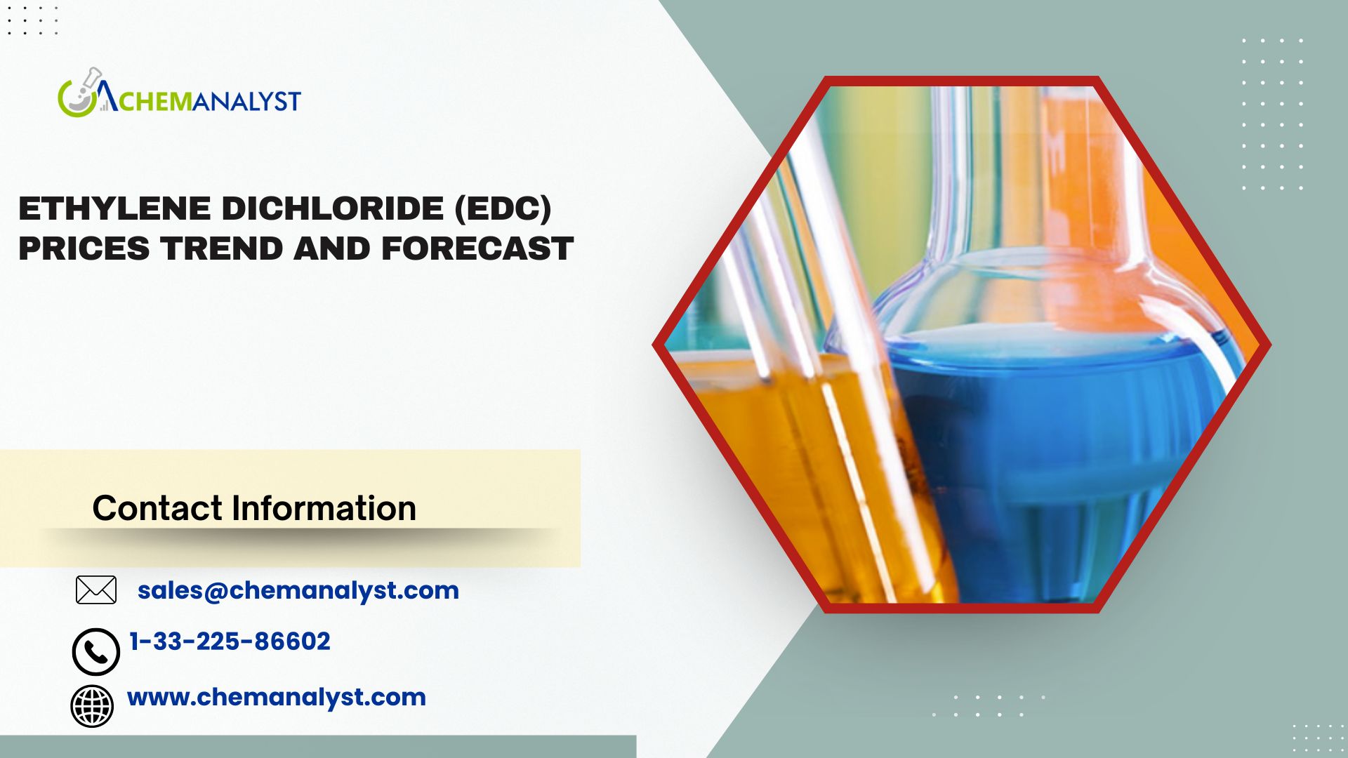 Image for Ethylene Dichloride (EDC) Prices, Chart, Index, Trends, Demand and Forecast | Q3 2025 with ID of: 6799354