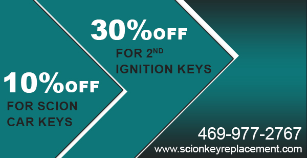 Image for Scion Key Replacement with ID of: 6812576