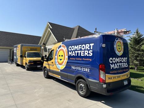 Image for Comfort Matters Heating, Cooling, & Plumbing with ID of: 6496646