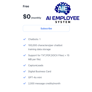 Image for AIE Chatbots with ID of: 6498172
