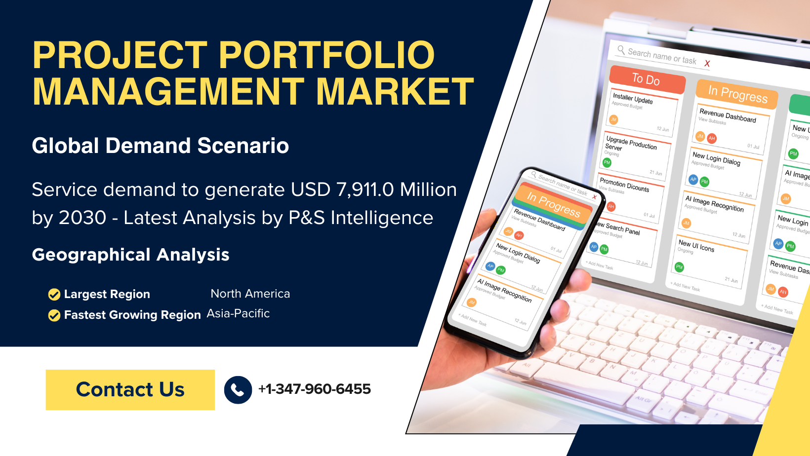 Image for Global Project Portfolio Management Market to Reach USD 7.9 Billion by 2030 with ID of: 6828343