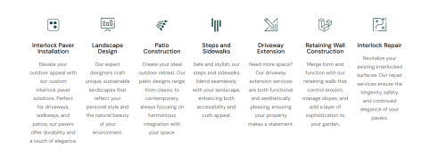 Image for Edenza interlock and landscaping with ID of: 6529586