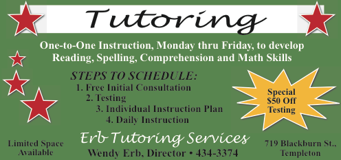 Image for Erb Tutoring Services with ID of: 6541753