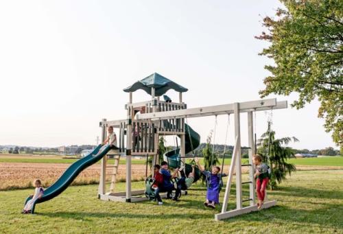 Image for Lancaster Swing Set & Outdoor Fun with ID of: 6546585