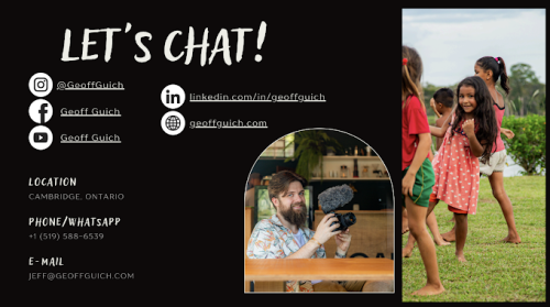 Image for Geoff Guich Creative Media - Kitchener & Waterloo with ID of: 6577115