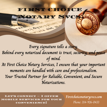 Image for First Choice Notary Svcs. with ID of: 6596318