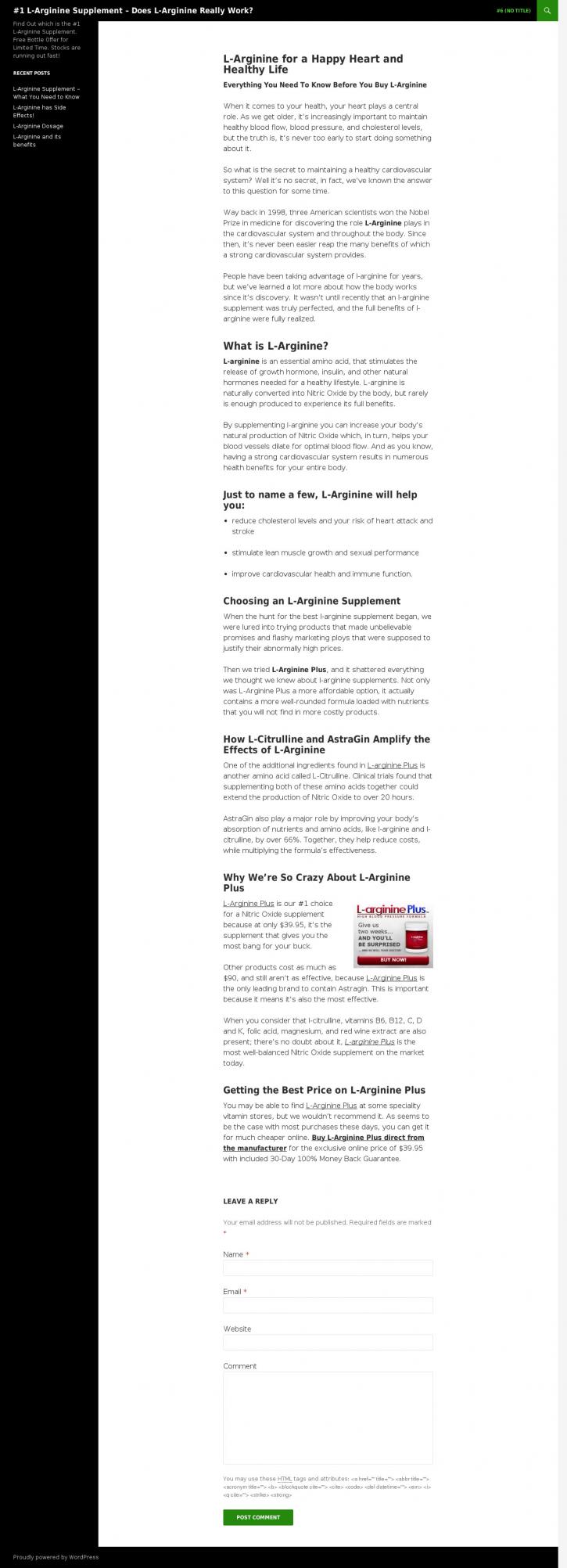 Image for L-ArginineShop with ID of: 688329