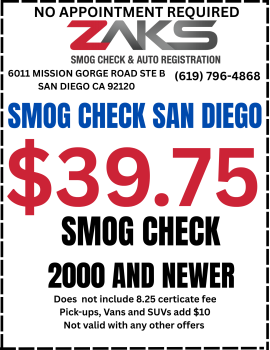 Image for Zaks Smog Check with ID of: 6740100