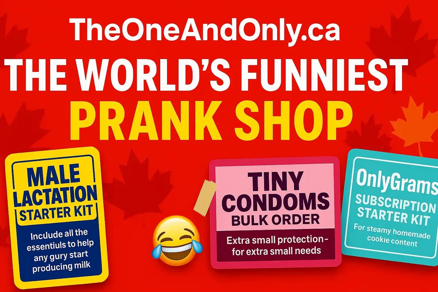 Image for TheOneAndOnly.ca - Pranks, Gag Mail & Stickers with ID of: 6744019