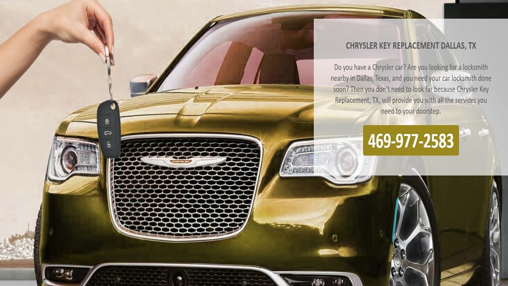 Image for Chrysler Key Replacement with ID of: 6749421