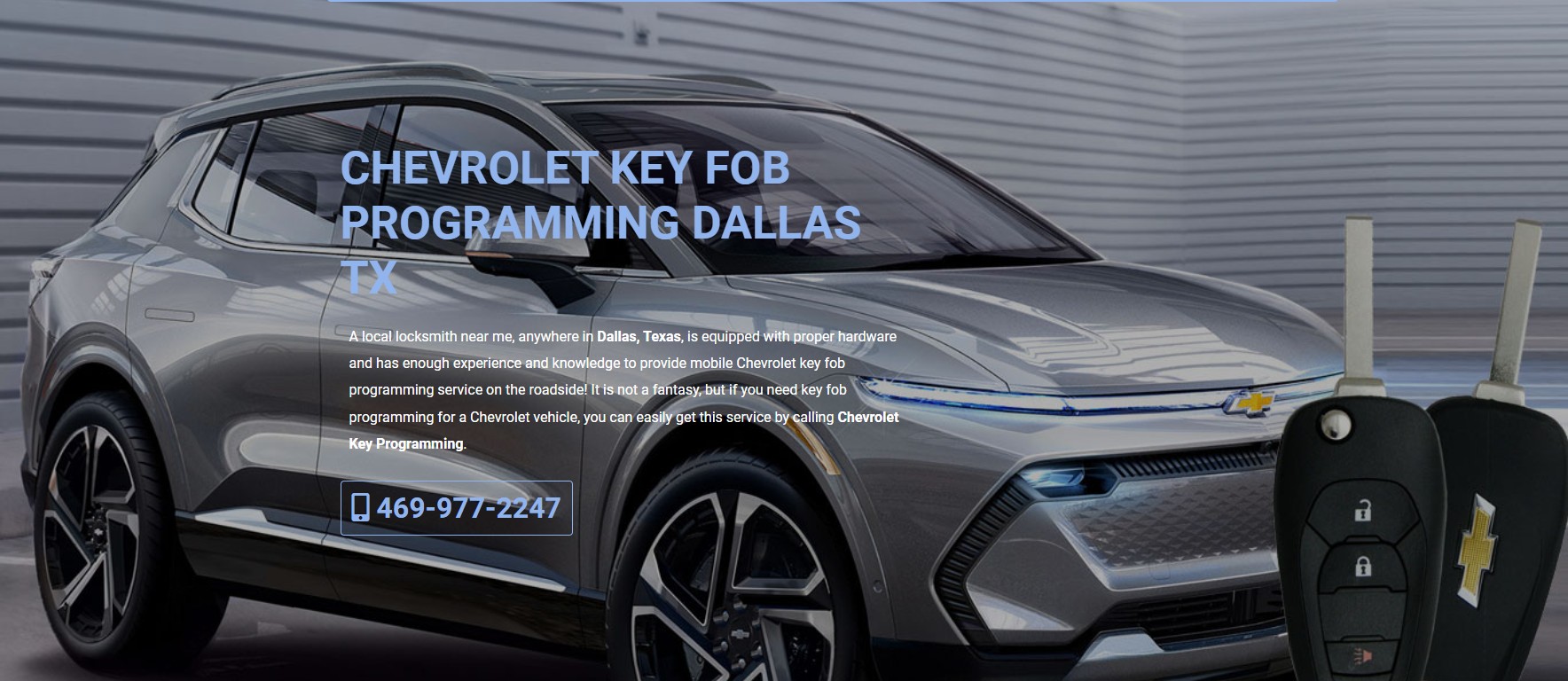 Image for Chevrolet Key Programming with ID of: 6765389