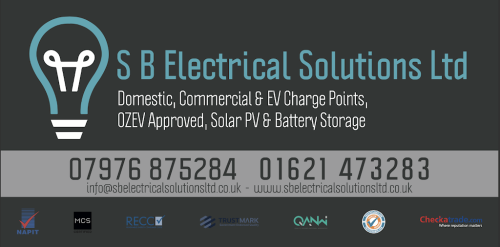 Image for S B Electrical Solutions Ltd with ID of: 6776482