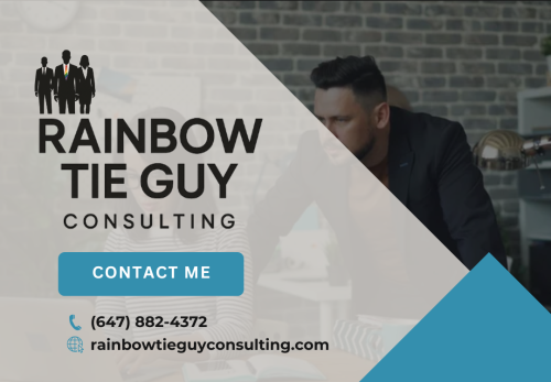 Image for Rainbow Tie Guy Consulting with ID of: 6792753