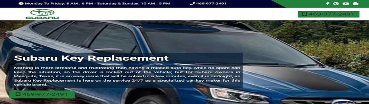 Image for Subaru Key Replacement Mesquite with ID of: 6814661